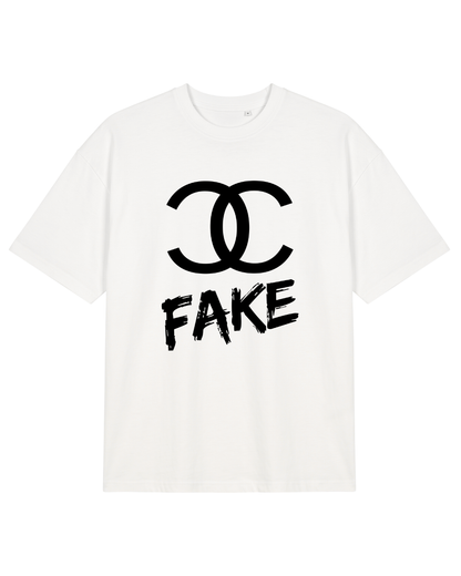 Fake Oversize T-Shirt - Furkan & Samet - Beyaz
