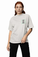Porque Oversize Tişört - Gri