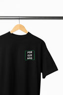 Porque Oversize Tişört - Siyah