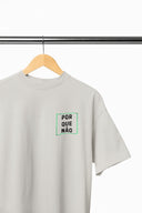 Porque Oversize Tişört - Gri