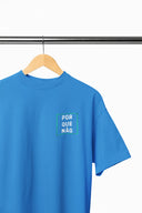 Porque Oversize Tişört - Mavi