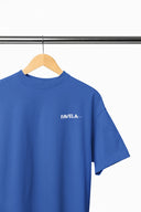 Sorria Oversize Tişört - Sax Mavi
