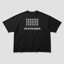 Aynı Kalıptan Çıkmadık Oversize T-Shirt - Siyah