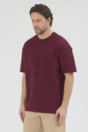 Oversize T-Shirt 30/2 - Vişne