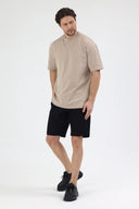 Oversize T-Shirt 30/2 - Taş
