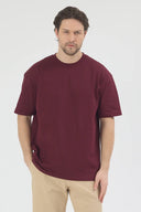 Oversize T-Shirt 30/2 - Vişne