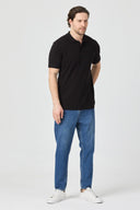 Polo Yaka T-Shirt - Siyah
