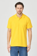 Polo Yaka T-Shirt - Sarı