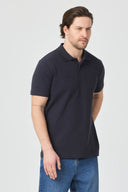Polo Yaka T-Shirt - Füme