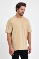 Oversize T-Shirt 24/1 - Bej
