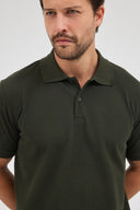 Polo Yaka T-Shirt - Haki