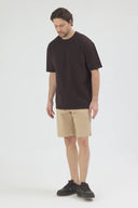 Oversize T-Shirt 30/2 - Kakao