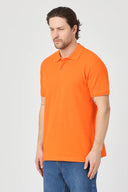 Polo Yaka T-Shirt - Turuncu