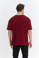 Oversize T-Shirt 24/1 - Bordo