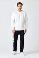 Sweatshirt - Ekru