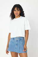 Oversize Crop - Beyaz