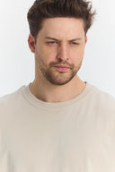 Oversize T-Shirt 24/1 - Taş