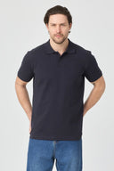 Polo Yaka T-Shirt - Füme