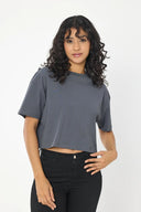 Oversize Crop - Füme