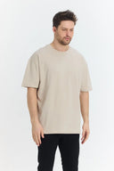 Oversize T-Shirt 24/1 - Taş