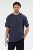 Oversize T-Shirt 30/2 - Füme