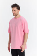Oversize T-Shirt 24/1 - Pembe