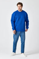 Sweatshirt - Sax Mavi
