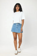 Oversize Crop - Beyaz