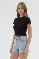 Basic Crop - Siyah