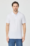 Polo Yaka T-Shirt - Beyaz