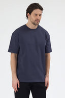 Oversize T-Shirt 30/2 - Füme