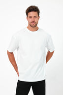 Oversize T-Shirt 24/1 - Beyaz