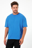 Oversize T-Shirt 24/1 - Mavi