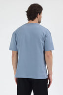 Oversize T-Shirt 30/2 - Prada Mavi