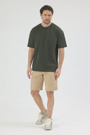 Oversize T-Shirt 30/2 - Haki