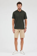 Polo Yaka T-Shirt - Haki