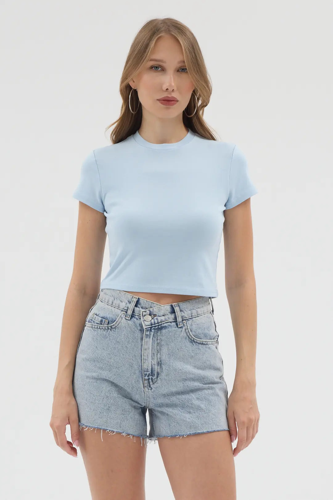 Basic Crop - Bebe Mavisi