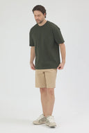 Oversize T-Shirt 30/2 - Haki