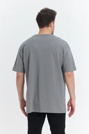 Oversize T-Shirt 24/1 - Gri
