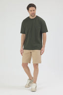 Oversize T-Shirt 30/2 - Haki