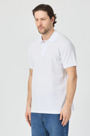 Polo Yaka T-Shirt - Beyaz