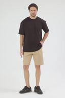 Oversize T-Shirt 30/2 - Kakao