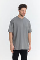 Oversize T-Shirt 24/1 - Gri