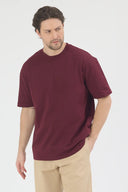 Oversize T-Shirt 30/2 - Vişne