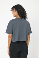 Oversize Crop - Füme