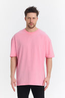 Oversize T-Shirt 24/1 - Pembe