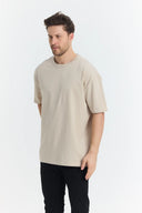 Oversize T-Shirt 24/1 - Taş