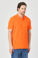 Polo Yaka T-Shirt - Turuncu
