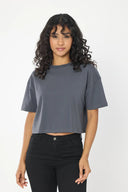 Oversize Crop - Füme