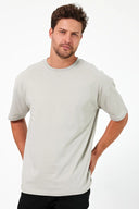 Oversize T-Shirt 24/1 - Boyalı Gri